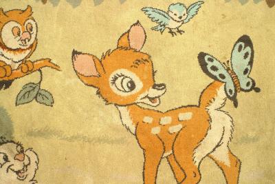 American Mid Century Bambi Cartoon Rug