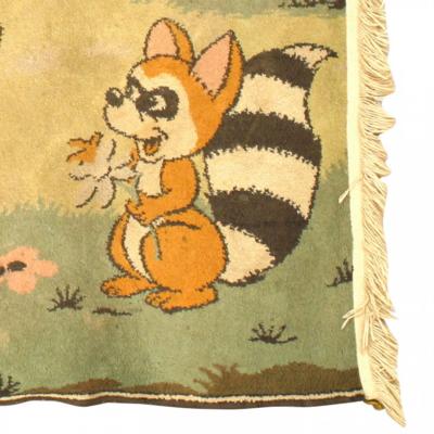 American Mid Century Bambi Cartoon Rug