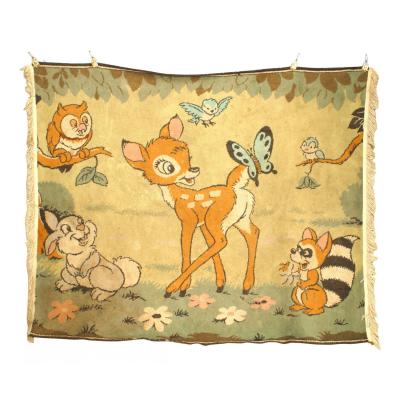American Mid Century Bambi Cartoon Rug