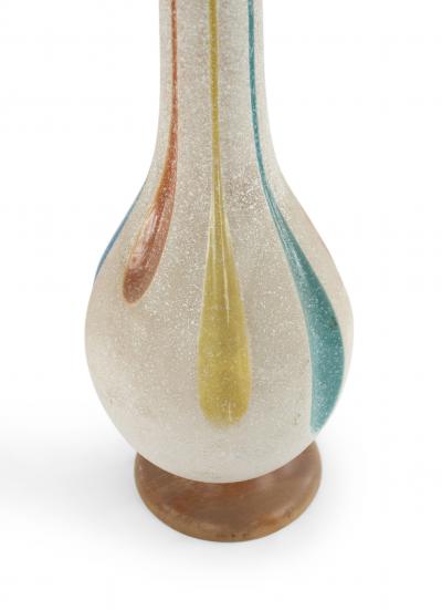 American Mid Century Beige Porcelain Table Lamp