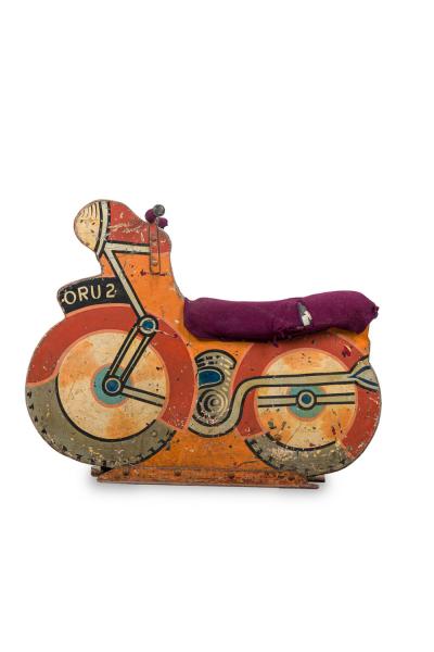 American Mid Century Carousel Motorcycle