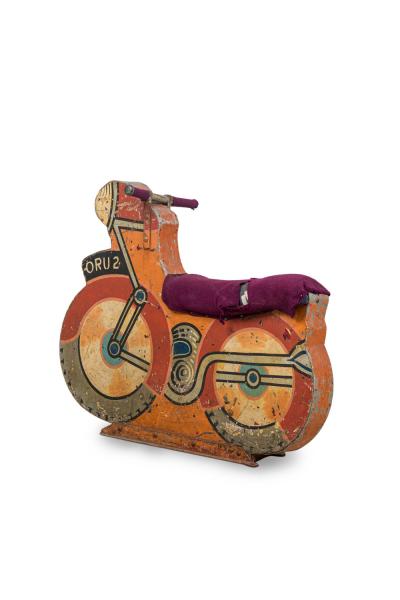 American Mid Century Carousel Motorcycle