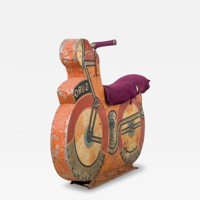 American Mid Century Carousel Motorcycle