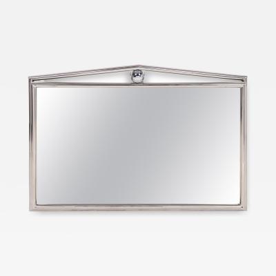 American Mid Century Chrome Wall Mirror