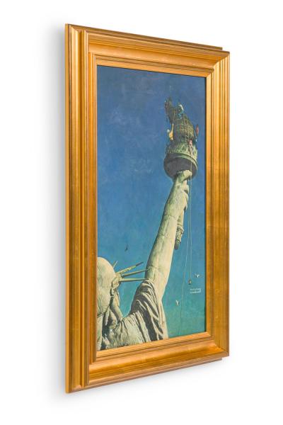 American Mid Century Copy of The Statue of Liberty 1946 by Norman Rockwell