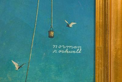 American Mid Century Copy of The Statue of Liberty 1946 by Norman Rockwell