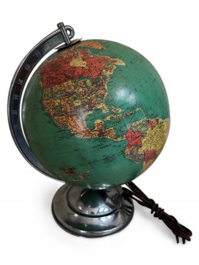 American Mid Century Desk Globe