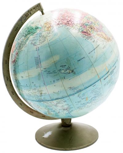 American Mid Century Desk Globe