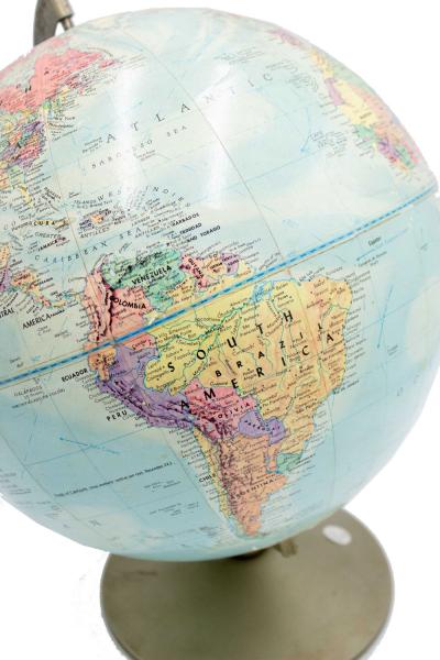 American Mid Century Desk Globe