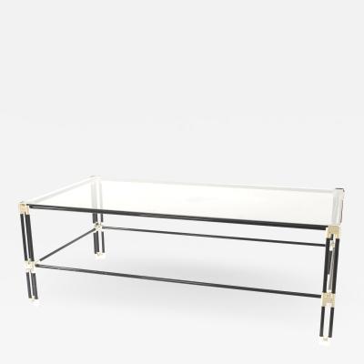 American Mid Century Glass Coffee Table