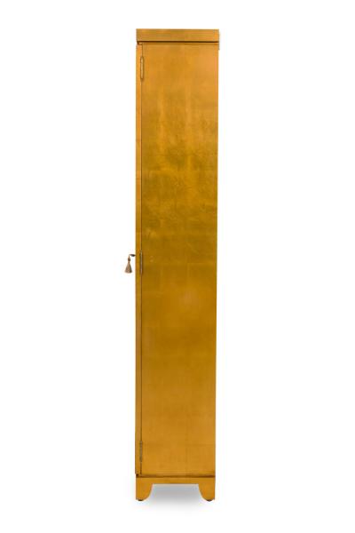 American Mid Century Gold Gilt Display Cabinet