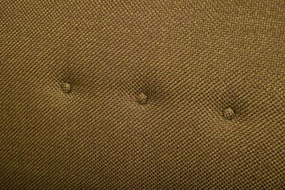 American Mid Century Greenish Brown Upholstered 3 Seater Sofa