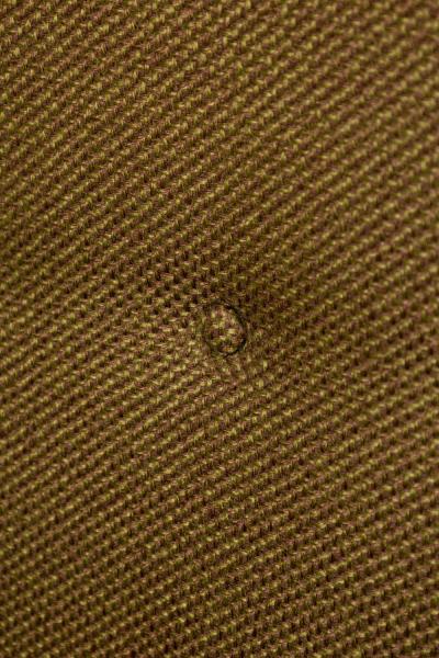 American Mid Century Greenish Brown Upholstered Armchair