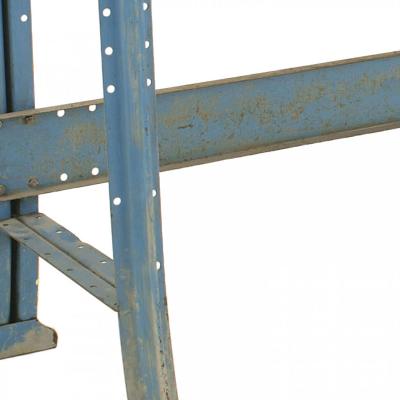 American Mid Century Industrial Steel Work Table