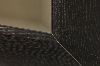 American Mid Century Jamie Herzlinger Ebonized Wall Mirror