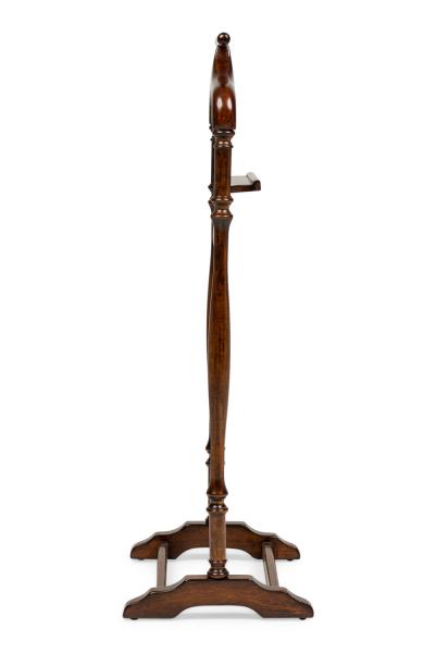 American Mid Century Mahogany Standing Valet