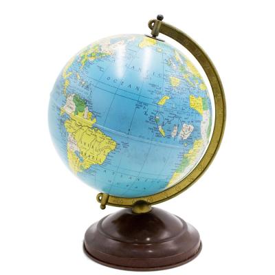 American Mid Century Metal Globe
