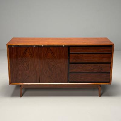 American Mid Century Modern Dresser Rosewood Walnut United States 1950s