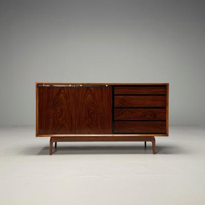 American Mid Century Modern Dresser Rosewood Walnut United States 1950s