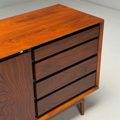 American Mid Century Modern Dresser Rosewood Walnut United States 1950s