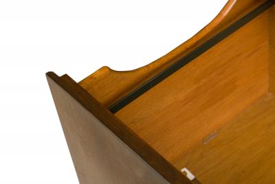 American Mid Century Monteverdi Young Walnut Angular Executive Desk