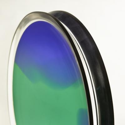 American Mid Century modern circular Lucite sculpture