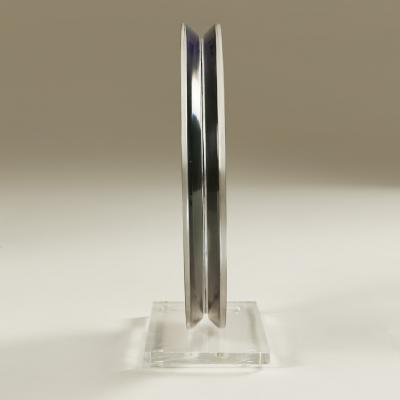 American Mid Century modern circular Lucite sculpture