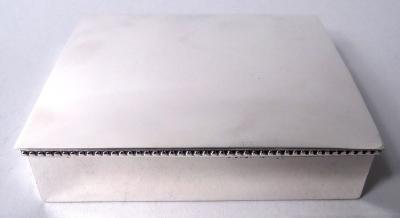 American Midcentury Modern Sterling Silver Box