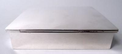 American Midcentury Modern Sterling Silver Box