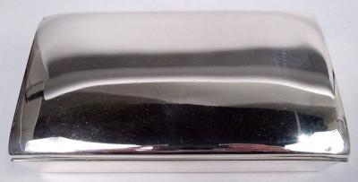 American Midcentury Modern Sterling Silver Box