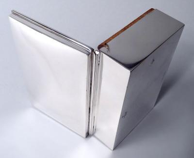 American Midcentury Modern Sterling Silver Box