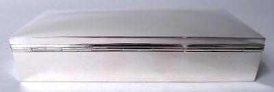 American Midcentury Modern Sterling Silver Desk Box