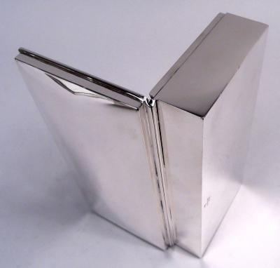 American Midcentury Modern Sterling Silver Desk Box