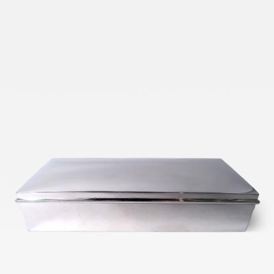 American Midcentury Modern Sterling Silver Desk Box