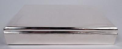 American Midcentury Modern Sterling Silver Jewelry Box