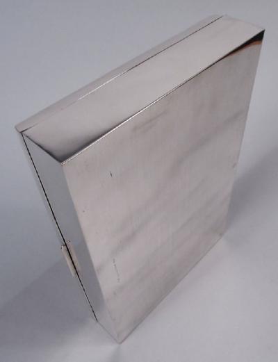 American Midcentury Modern Sterling Silver Jewelry Box