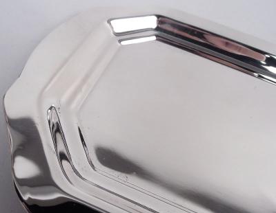 American Midcentury Modern Sterling Silver Rectangular Desk Tray