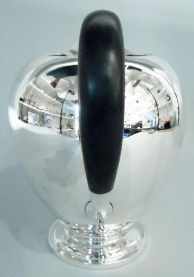 American Midcentury Modern Sterling Silver Water Pitcher
