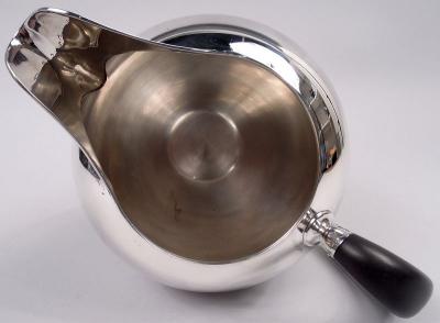 American Midcentury Modern Sterling Silver Water Pitcher