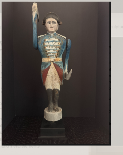 American Military Officer Whirligig An Important Nineteenth Century American