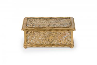 American Mission Bronze Spider Web Box
