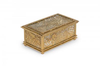 American Mission Bronze Spider Web Box