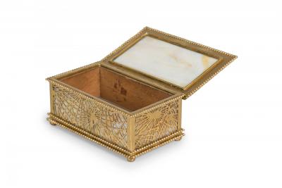 American Mission Bronze Spider Web Box