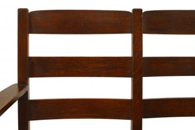 American Mission Brown Leather Seat