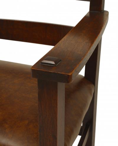 American Mission Brown Leather Seat