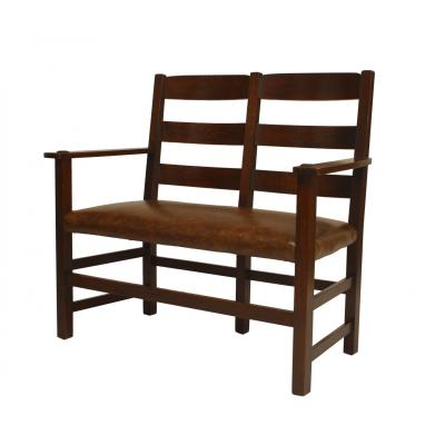American Mission Brown Leather Seat