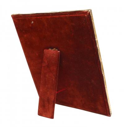 American Mission Hammered Silver Picture Frame