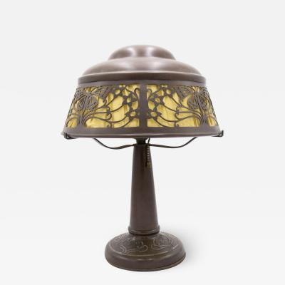 American Mission Heintz Art Metal Table Lamp