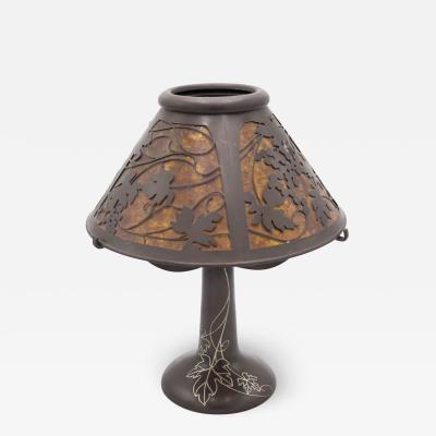 American Mission Heintz Art Metal Table Lamp