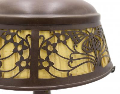 American Mission Heintz Art Metal Table Lamp